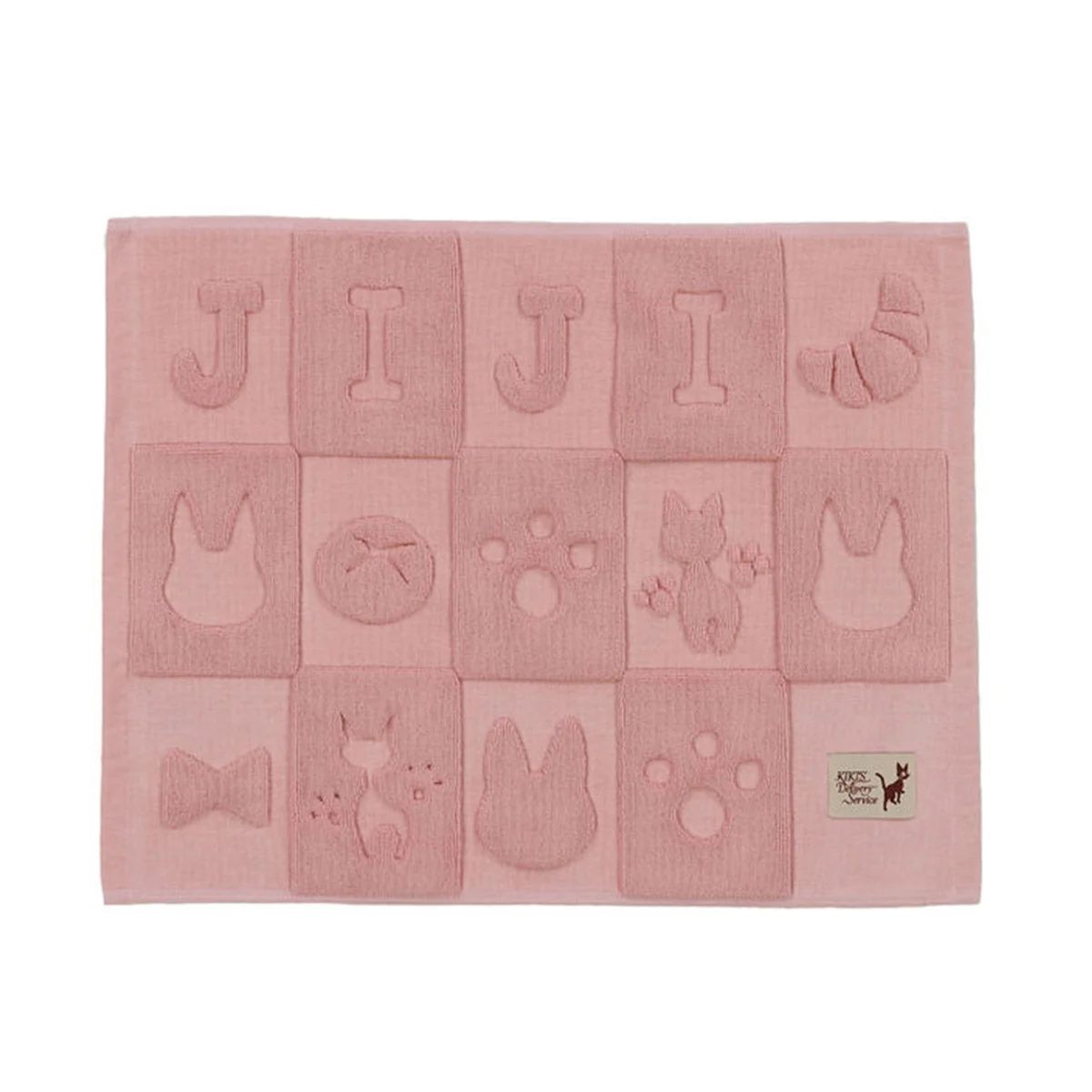 Ghibli Senko Kiki's Delivery Service Silhouette Jiji Bath Mat
