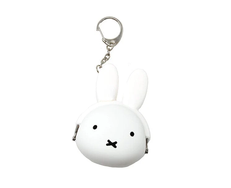 Miffy White Silicone Pouch Keychain - Image 2