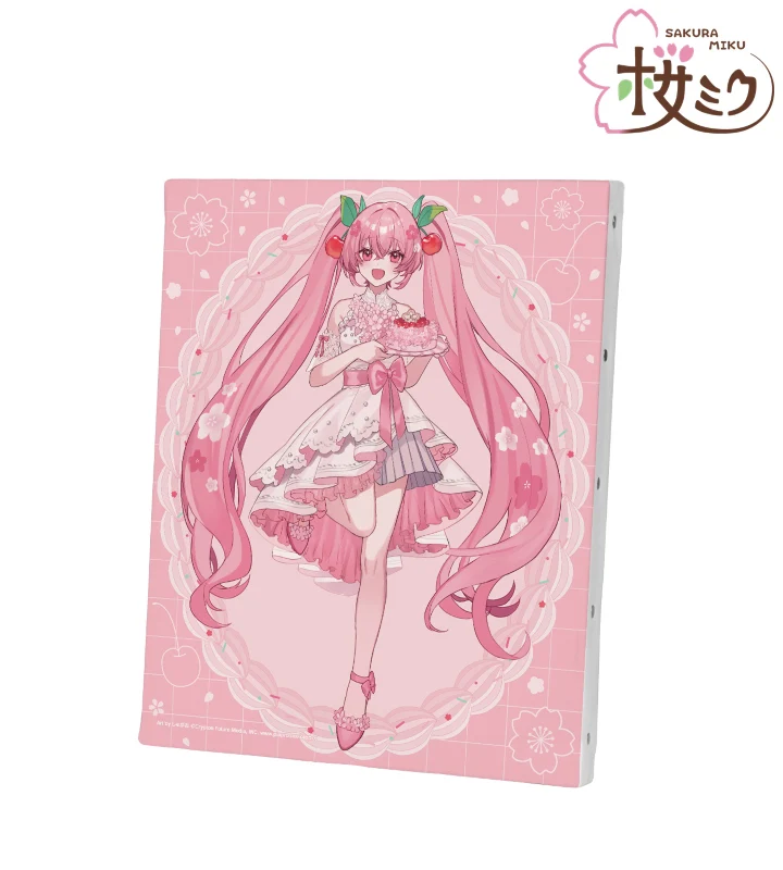Original illustration of Sakura Miku Sakura Party ver. Art by Shugao Canvas board