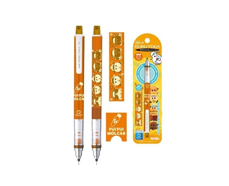 Pui Pui Molcar Mechanical Pencil (Orange)