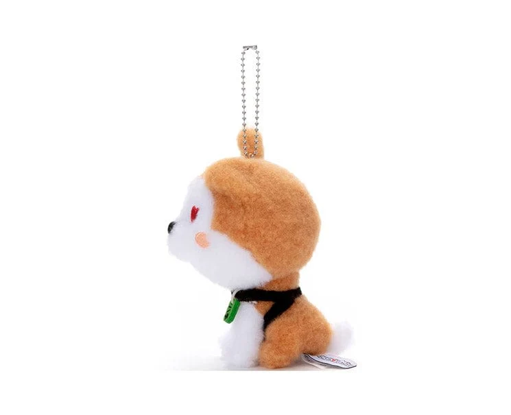 Takara Tomy Shibuya Hachi Plush Ball Keychain - Image 2
